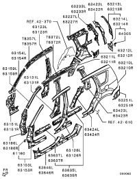 5312A903-PILLAR,CTR OTR LH