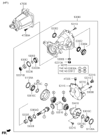 5300024000-CARRIER ASSY-DIFFERENTIAL