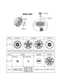 529102C600-WHEEL ASSY-ALUMINIUM