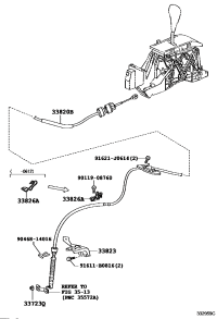 3382006340-CABLE ASSY, TRANSMISSION CONTROL