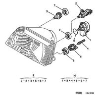 622479-Adjuster, headlamp