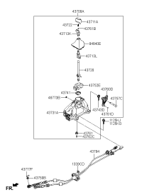 84645B3500-BOOT ASSY-SHIFT LEVER
