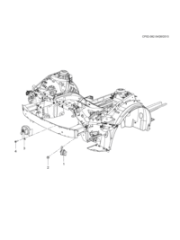 90904517-Horn assy-universal (high tone)