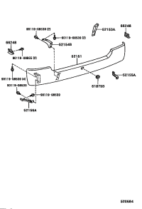 5210536902-Bumper assy-rr