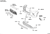 8934848450A0-RETAINER, ULTRASONIC SENSOR, NO.1