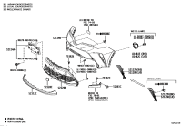 52127F4340-COVER, FR BUMPER