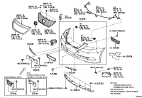 5211950983-COVER, FRONT BUMPER