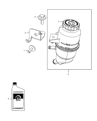 52126151AE-RESERVOIR POWER STEERING FLUID