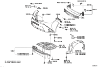 52119F2923-COVER, FR BUMPER L/COLOR