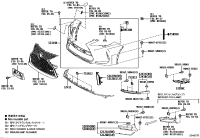 521194D966-COVER, FRONT BUMPER
