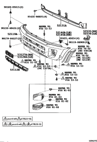 5211942903-COVER, FR BUMPER L/COLOR