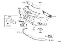 521140F010-BRACKET, FR BUMPER