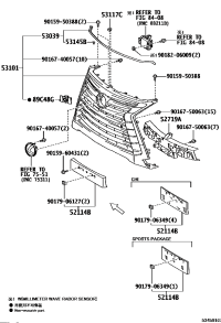 5211460240-BRACKET, FRONT BUMPER EXTENTION MOUNTING