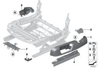 52107293577-Trim seat otr lh