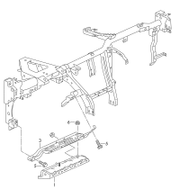 7P1880841-Air bag unit-knee * *