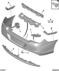 1607766880-BAR, REAR BUMPER