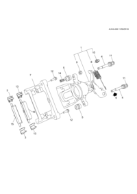 26375841-Kit, rr disc brake (incl 3,11, 13,15)