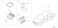 264601AF0A-LAMP ASSY, MAP
