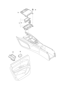 L4GD857405AAY8-Ashtray obk