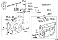676100P160A0-BOARD SUB-ASSY, FRONT DOOR TRIM, RH