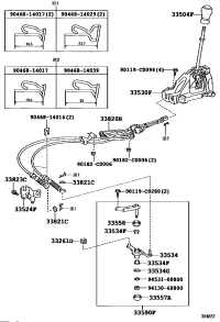 335040D310E0-KNOB SUB-ASSY SHIFT