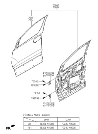 760044H030-PANEL ASSY-FR DR RH