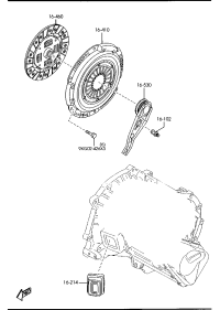 L30116410A-COVER,CLUTCH