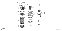 51611TLZH02-ABSORBER UNIT, R. FR