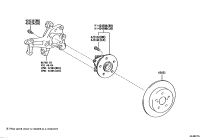 4245076030-Hub & bearing assy-rr axle rh