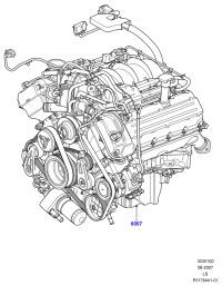 LBB500271-Engine assy-complete