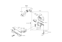 28130C3200-HOSEASSY-AIRINTAKE