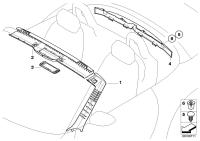 51437016667-Trim assy dr sash lh