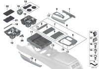 51168077701-Pad assy-piano finish ctr