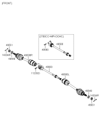 496002B010-DRV SFT ASSY R 82160