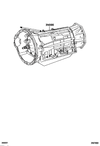 350000C280-TRANSMISSION ASSY, AUTOMATIC