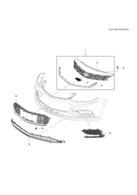 84201239-Grille, fr. upper (incl. 2-4)
