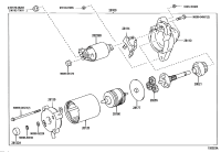 2810022090-STARTER12V 13T 1.4KWTOY CAMRY 4 CYL