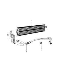 4800267AA-CONNECTOR OIL COOLER HOSE