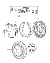 5105770AC-HUB AND BEARING BRAKE