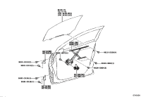 8571010110-MOTOR ASSY, POWER WINDOW REGULATOR, RH