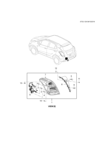 42520636-Lamp assy-rr body strut