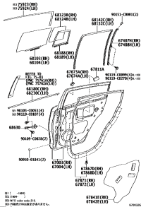 670040D250-PANEL SUB-ASSY, RR