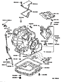 3516833010-GASKET, AUTOMATIC TRANSAXLE OIL PAN