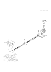 24103988-Control assy-manual transmission (w/shift)
