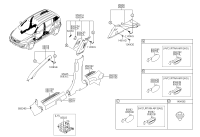 858404T100UP-TRIM ASSY