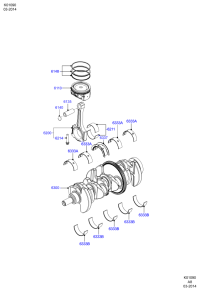 AG9E6148CA-RING SET,PISTON