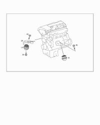 2202401917-ENGINE MOUNTING LFT/RHT-C(W204