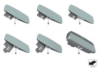 51167951571-Mirror EC/LED/FLA