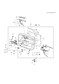 22998365-Switch assy-memory fr