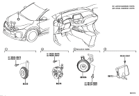 8657076080-Speaker assy, vehicle intrusion